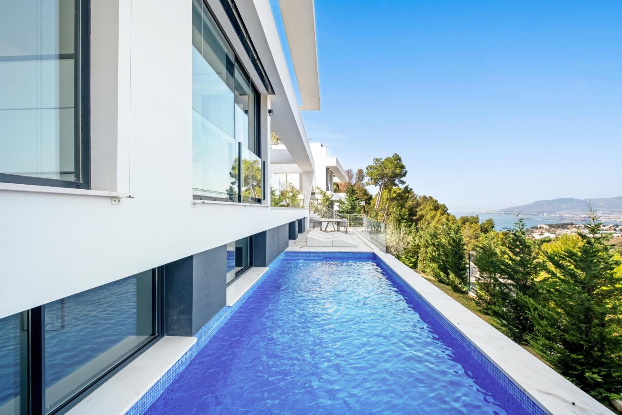 Villas Pinares De San Anton - Sea, City, Mountain, Views Málaga Exterior foto